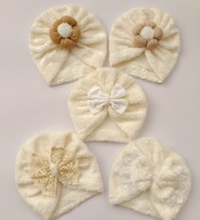 تصویر توربان خز تولیدی برینس - ۰ تا ۵ ماه / توربان خز 