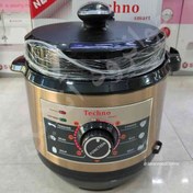 تصویر زودپز برقی تکنو ۶ لیتر مدل Techno Te-620 Pressure Cooker Te-620