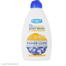 تصویر شامپو بدن کامان (Comeon) مدل Power Care حجم ۵۱۰ میلی‌ لیتر Comeon Power Care Body Wash 510 ml