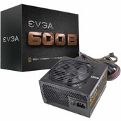 تصویر پاور ای وی جی ای 600 وات 600B EVGA 600B 80Plus Bronze Power Supply