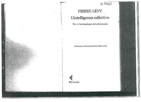 خرید و قیمت دانلود کتاب L'intelligenza collettiva. Per un'antropologia