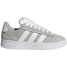 تصویر کفش تنیس مردانه آدیداس GRAND COURT ALPHA 00s خاکستری - سایز 3.5 برند Adidas adidas GRAND COURT ALPHA 00s Grey Tennis SHOES for Men - 3.5