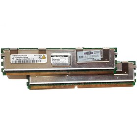 تصویر رم سرور DDR2 اچ پی667 مگاهرتز مدل PC2-5300 ظرفیت 2 گیگابایت 