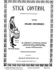 تصویر کتاب آموزش درامز George Lawrence Stone_Stick Control 
