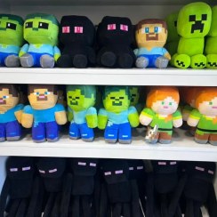 تصویر عروسک شخصیت های محبوب ماینکرافت 