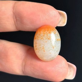 تصویر نگین سنگ عقیق معدنی کد 60006 