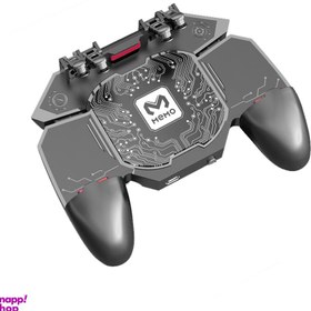 تصویر دسته بازی مکانیکی 6 انگشتی فن دار ممو مدل MEMO DL-100 