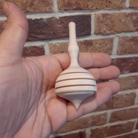 تصویر فرفره چوبی دست ساز طرح 108 