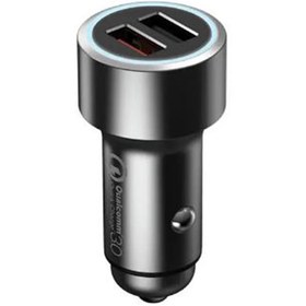 تصویر شارژر فندکی شیائومی مدل CC02CZM Xiaomi CC02CZM QC3.0 Car Charger