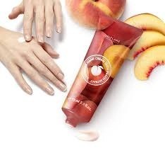 تصویر کرم دست نرم کننده با عصاره هلو Softening Hand Cream With Peach Extract