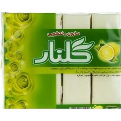 تصویر صابون رختشویی گلنار مقدار 160g بسته 4 عددی Golnar Laundry Soap 160g 4pcs