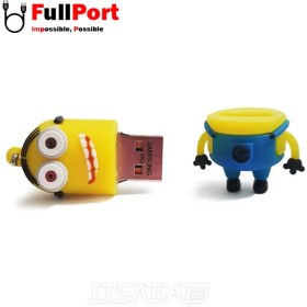 تصویر فلش کینگ فست مدل Minions MN-12 با ظرفیت 32 گیگابایت Kingfast Minions MN-12 USB2.0 32GB Flash Memory