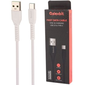 تصویر کابل تایپ سی فست شارژ Galexbit 1m Galexbit 1m Type-C Cable