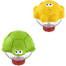 تصویر اسباب بازی حمام نوزاد طرح حیوانات هانگر huanger 