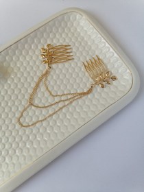 تصویر ریسه زنجیری پشت مو 