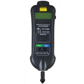 تصویر تاکومتر نوری و مکانیکی لوترون مدل LUTRON DT1236L LASER PHOTO/CONTACT TACHOMETER LUTRON DT-1236L