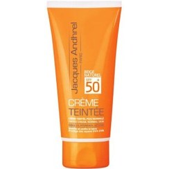 تصویر کرم ضد آفتاب رنگی ژاک آندرل پاریس SPF 50 مناسب پوست های خشک و معمولی 