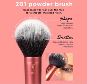 تصویر براش پودر و برنزر ریل تکنیک Real Techniques Powder And Bronzer Brush