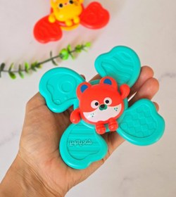 تصویر اسپینر چسبان جغجغه ای جعبه دار کودک 