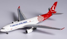 تصویر ماکت هواپیما ایرباس 330 ترکیش | NG Models 1:400 Airbus A330-200 Turkish Airlines 