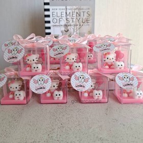 تصویر گیفت شمع دندونی کیتی 