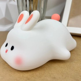 تصویر چراغ خواب سیلیکونی فانتزی مدل بانی Bunny silicone lamp