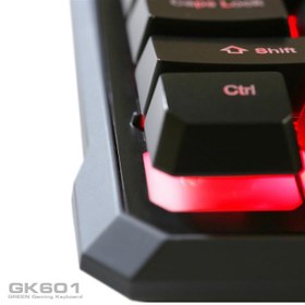 تصویر کیبورد مخصوص بازی گرین مدل GK601-RGB Green GK601-RGB Gaming Keyboard