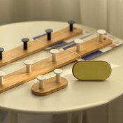 تصویر هوک یا آویز چسبی دو شاخه 