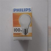 تصویر لامپ قدیمی 100 وات PHILIPS اورجینال 