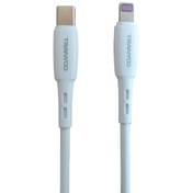 تصویر کابل تبدیل type-c به لایتنینگ ترانیو مدل T-P1 طول 1متر TRANYOO T-P1 Type-C to Lightning Cable 1 m