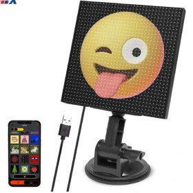 تصویر پنل LED هوشمند پشت خودرو 