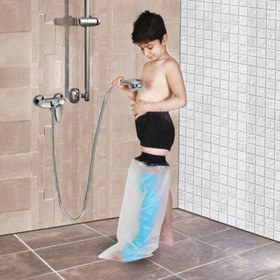 تصویر محافظ گچ و پانسمان در حمام (کوتاه و بلند) 