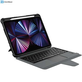 تصویر کیف کلاسوری کیبورد دار نیلکین مدل Bumper Combo Keyboard مناسب برای تبلت اپل iPad Air 11 2024 - Air 10.9 2022 - Air 4 - Air 5 - Air 6 - Air 2020 - Ipad Pro 11 2020 - 2021 - 2022 Nillkin Bumper Combo Keyboard Case for Apple iPad Air 11 2024 - Air 10.9 2022 - Air 4 - Air 5 - Air 6 - Air 2020 - Ipad Pro 11 2020 - 2021 - 2022