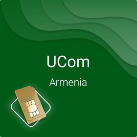 تصویر سیم کارت فیزیکی UCom ارمنستان 