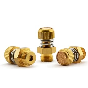 تصویر اگزوز فنری برنجی 