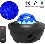 تصویر چراغ خواب کهکشانی مدل Starry projector light