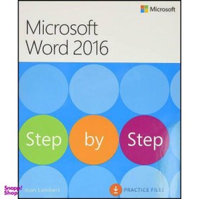 تصویر کتاب Microsoft Word 2016 Step By Step اثر Joan Lambert انتشارات Microsoft Press 