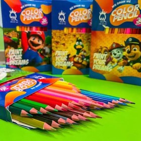 تصویر مداد رنگی ۳۶ رنگ ام کیو 