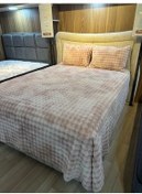 تصویر پتوی دو نفره چند رنگ مجموعه پتو بستر فوق العاده مینک Merinos 