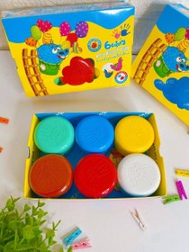 تصویر رنگ انگشتی۶رنگ آریا 