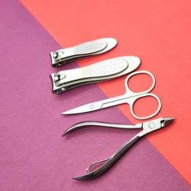 تصویر ست مانیکور سایز بزرگ 10 تکه manicure set