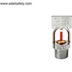 تصویر اسپرینکلر آتش نشانی دیواری واکنش سریع 1/2 اینچ 68 درجه Safex 