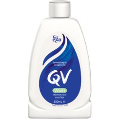 تصویر پاک کننده جنتل واش کیووی با حجم 250 گرم Qv Gentle Wash Dry Skin 250g