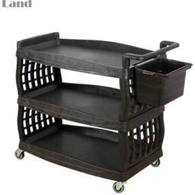 تصویر ترولی راویس مشکی Rovis black trolley