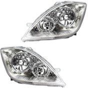 تصویر چراغ جلو با موتور شرکت فن آوران پرتو الوند مناسب برای تیبا بسته ۲ عددی 