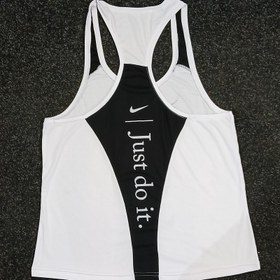 تصویر تاپ ورزشی مردانه مدل 1619 - سفید - 3XL 