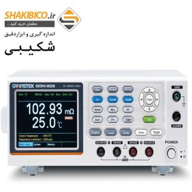 تصویر میلی اهم متر دیجیتال MilliOhm Meter گودویل تیپ GW INSTEK GOM-805 