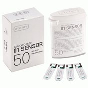 تصویر نوار تست قند خون آرکری مدل Glucocard-01 Sensor بسته 50 عددی 