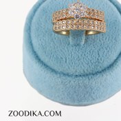 تصویر انگشتر زنانه نگین دار ژوپینگ مدل AAE380 