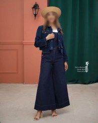 تصویر ست کت و سرهمی گره استایل مدل سرمه 